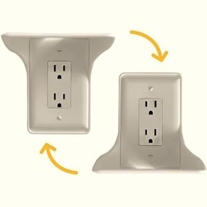 Wall Outlet Shelf